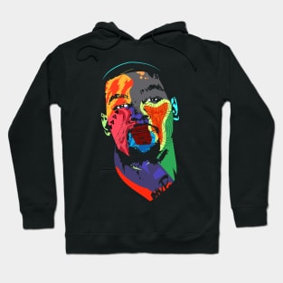 Kevin D Colorful Art Hoodie